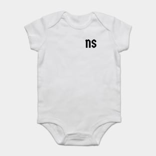 Night Shift Guild Logo - Blackout Baby Bodysuit